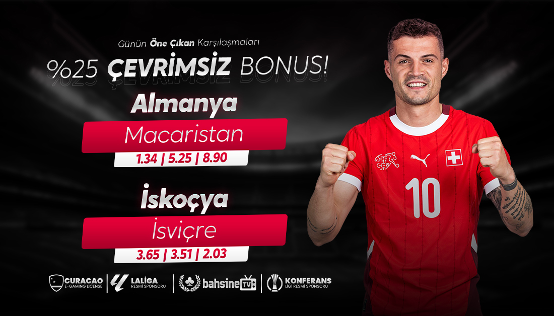 ✨Avrupa'nın En İyileri <a href="/SocialBahsine/">BahsineSocial</a> de Buluştu✨

💸%25 Çevrimsiz Bonus Fırsatı💸

#bahsine #bahsinegiriş #bahsinetv #Almanya #Macaristan #İskoçya #İsviçre

🚩Giriş Linki🚩
🔗cixi.bio/bhstwit🔗