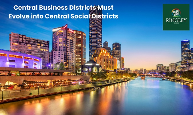 The opinion at <a href="/gensler_design/">Gensler</a>'s conference is that Central Business Districts must evolve into Central Social Districts.
Our blog examines if urban planning priorities should shift to reflect this. Please read it at ringley.co.uk/blogs/cbds-mus…