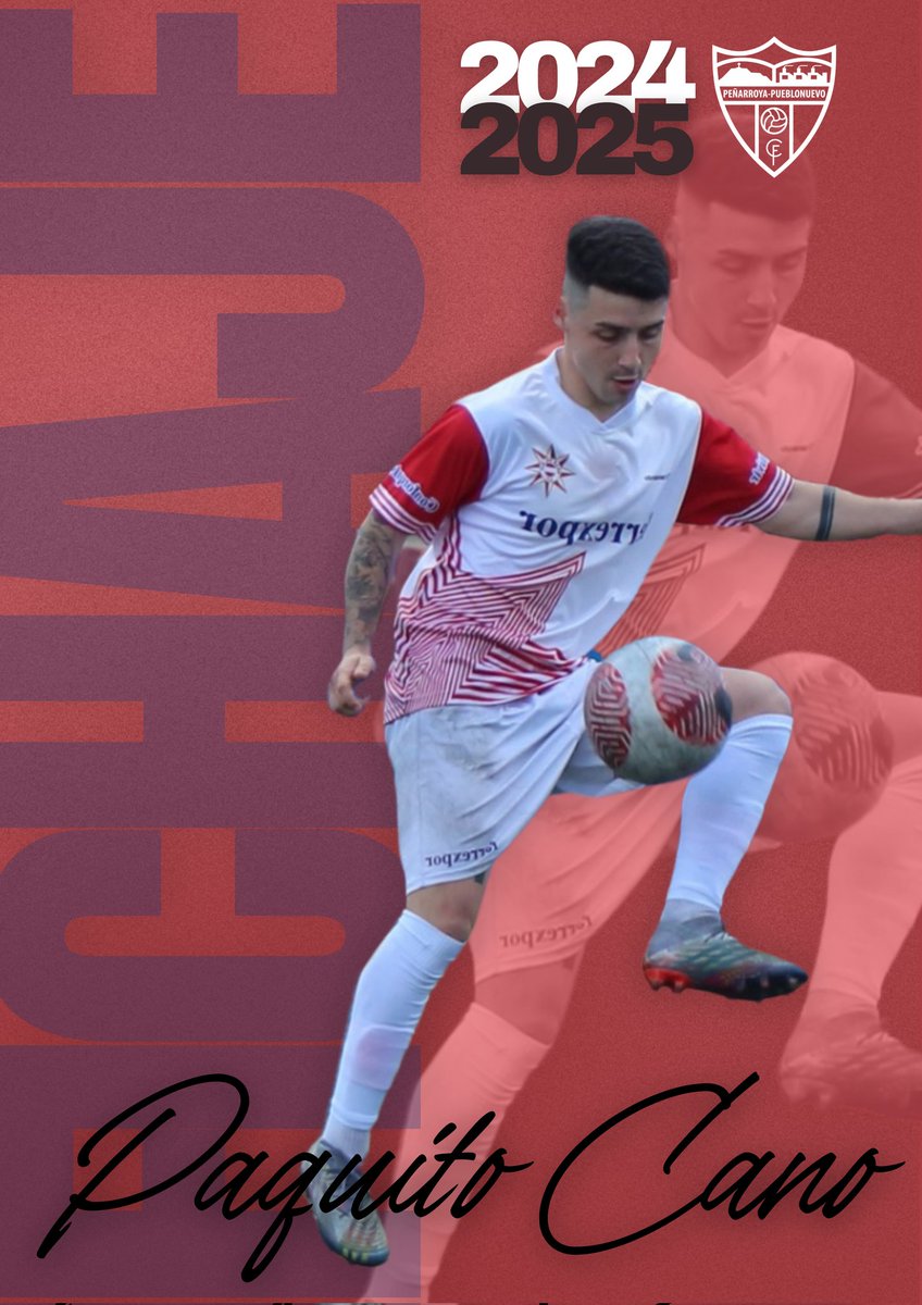 penarroyacf1947's tweet photo. ©️ COMUNICADO OFICIAL | PACO CANO 

El Peñarroya Pueblonuevo CF se hace con los servicios del centrocampista Paco Cano, procedente del Villa del Río.

El máximo goleador de Primera Andaluza la temporada pasada con 17 tantos se pondrá bajo las órdenes del técnico Ariel Montenegro. https://t.co/rb8tNByXVY