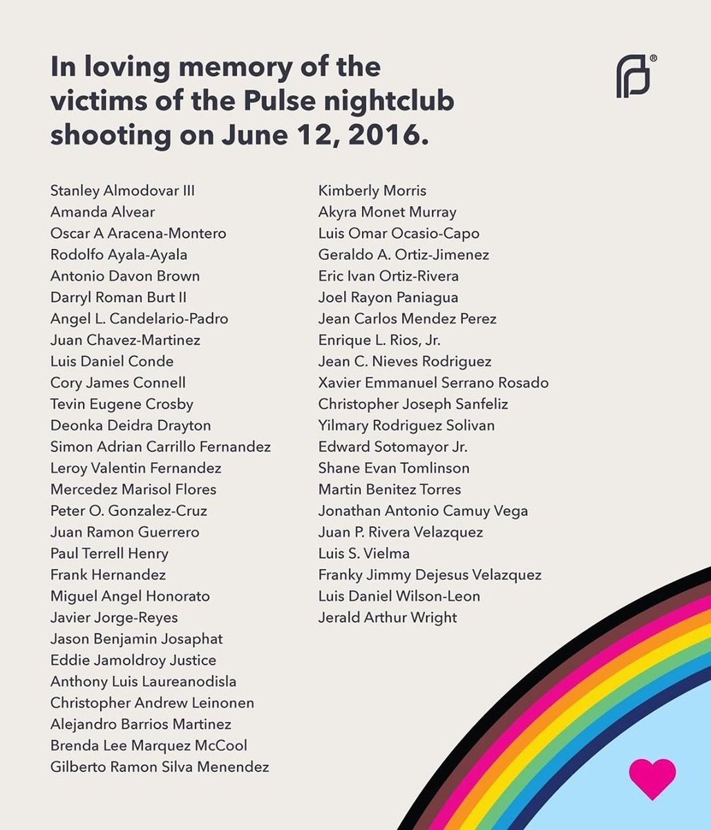 Honoring the memories of the lives cut short at Pulse nightclub eight years ago—and the many other members of the LGBTQ+ community whose lives have been taken or forever changed by hate and violence. The time is NOW to act on gun violence and LGBTQ+ equality.