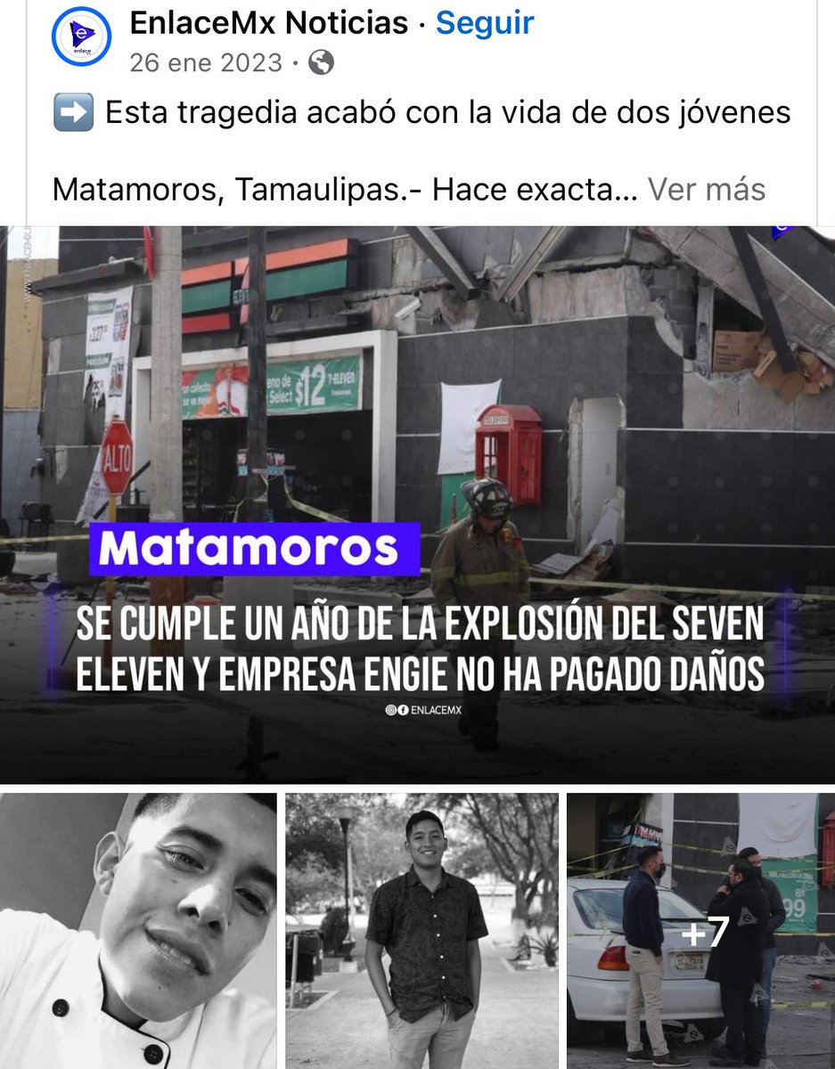 Wikichava's tweet photo. Lamentablemente esa noche murieron dos jóvenes por quemaduras, los empleados de la tienda se habían quejado de un olor a gas, pero como el Seven no tenía instalación de gas el gerente no tomó con seriedad la advertencia, tristemente ya corría el  gas de Engie en las instalaciones https://t.co/T54ShupLVw