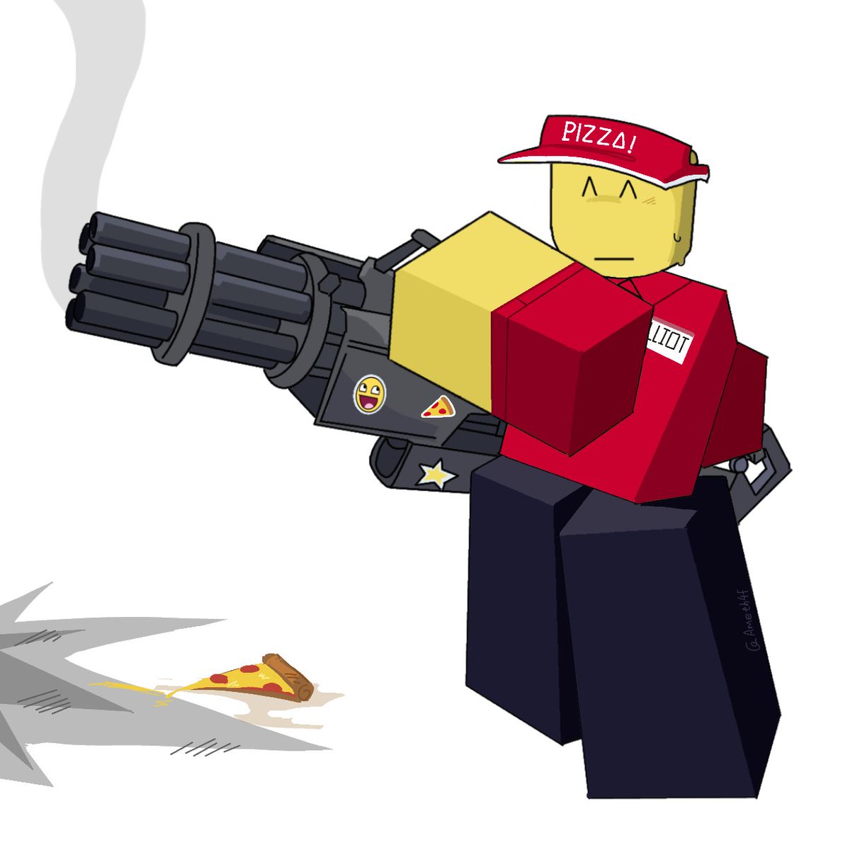 Ameth4f's tweet photo. 💥
#robloxart #workatapizzaplace https://t.co/MINoPnzCsF