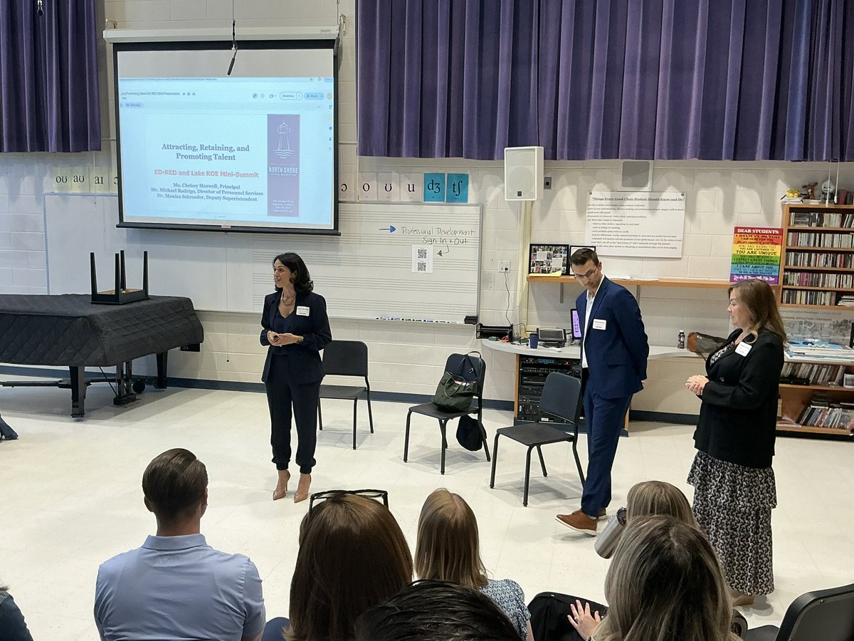 Superstar leaders representing Team #112Leads <a href="/NSSD112/">North Shore SD 112</a> <a href="/EdRedNews/">ED-RED</a> A journey in leadership, CULTURE (eats everything for breakfast)- Attracting, Recruiting, Selection of Staff!! HT <a href="/Mschroeder6/">Dr. Monica Schroeder, pHCLE, NIU & DePaul alumna</a> @MrRodrigo5 &amp; Mrs. Maxwell - Team Effort-Team Lift-Team Focus - #dreamteam #EDREDlearns