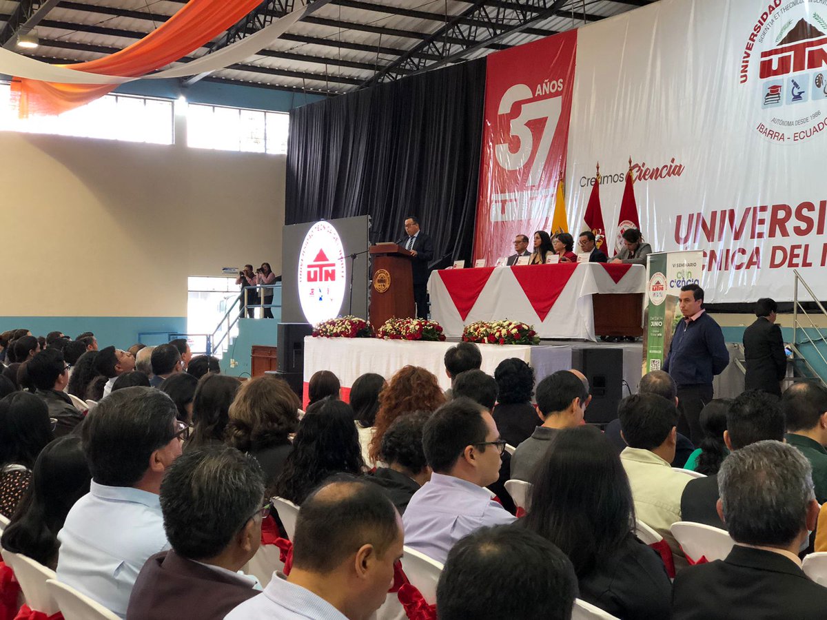 UTN Ibarra - Ecuador (@utn_ibarra) on Twitter photo VI seminario ConCiencia; cambio climático, sustentabilidad y seguridad alimentaria, son los ejes que se tratarán del 12al14 de junio. <a href="/MiguelNT01/">Miguel Naranjo-Toro</a> inauguró las jornadas que convoca a expertos internacionales, resaltó la responsabilidad de proteger los recursos naturales. VI seminario ConCiencia; cambio climático, sustentabilidad y seguridad alimentaria, son los ejes que se tratarán del 12al14 de junio. <a href="/MiguelNT01/">Miguel Naranjo-Toro</a> inauguró las jornadas que convoca a expertos internacionales, resaltó la responsabilidad de proteger los recursos naturales.