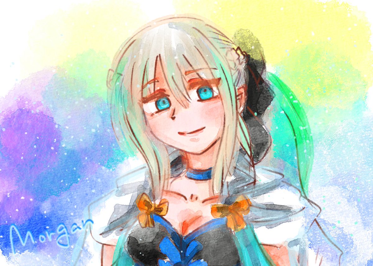 モルガン「#モルガン実装3周年モルガン祭りだワッショイ! 」|なおるなのイラスト