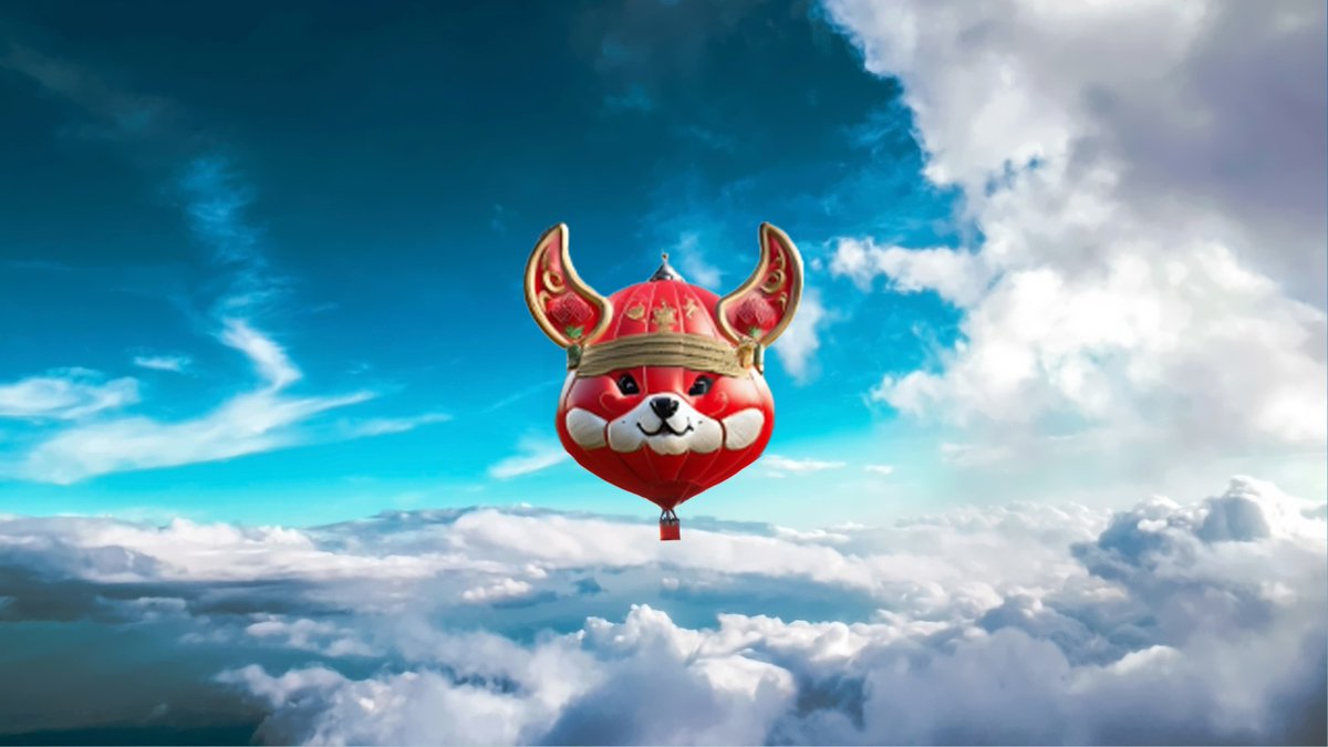 FlochiToken's tweet photo. imagine this looming over your house on new year's eve... $FLOCHI https://t.co/JCCuvqeDWU
