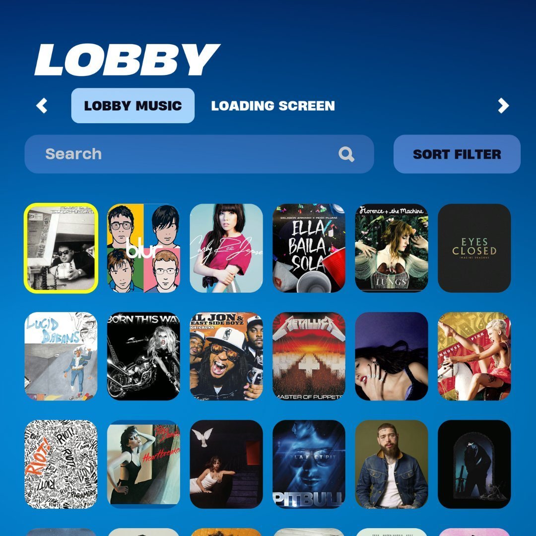 Jorge_Most's tweet photo. A partir de mañana podréis equipar las pistas de improvisación que tengáis en propiedad como música de lobby! Probad a añadirlas a vuestros favoritos y luego pulsad "aleatorio" para disfrutar de un ritmo diferente cada vez que volváis a la sala.

#Fortnite https://t.co/Ge4TZAv77v