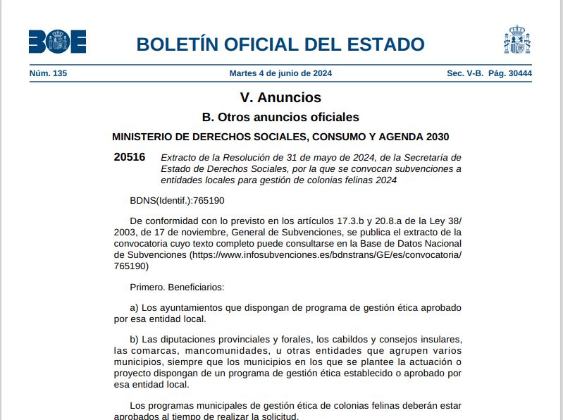 🙋🏽Ets una entitat local i encara no disposes del Pla de Gestió de Colònies Felines?

Segueix l'enllaç: ⤵️
 linkedin.com/posts/marina-v…

#colòniesfelines #gatscomunitaris #cer #municipis #girona #barcelona #tarragona #lleida #catalunya