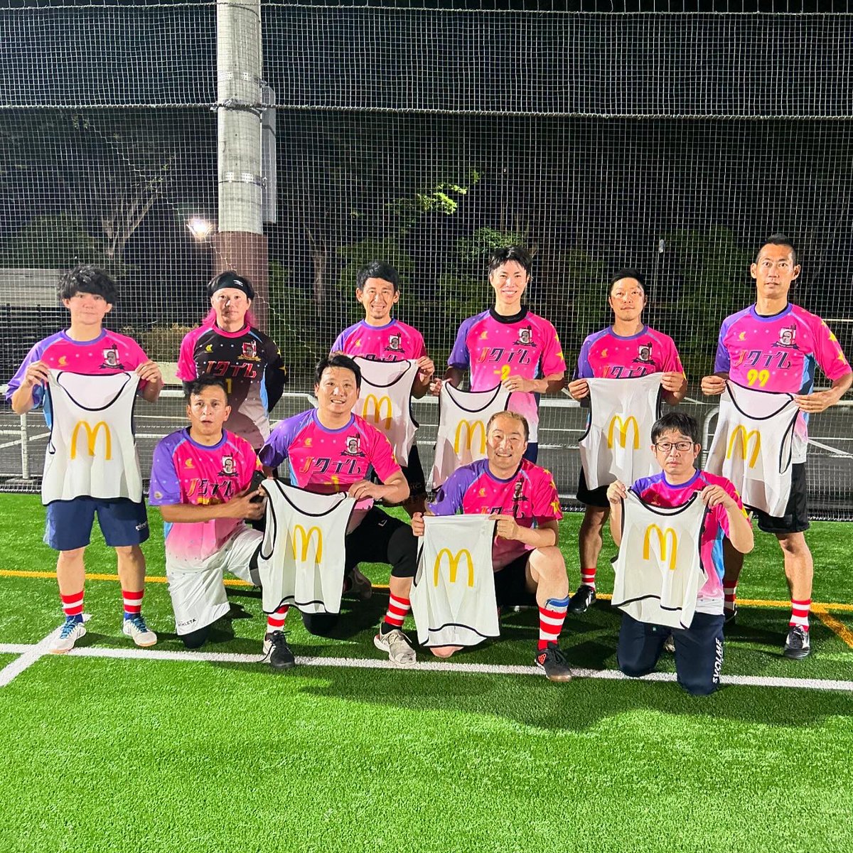koheikikuchi753's tweet photo. 今夜は北澤豪さんプロデュースのドナルド・マクドナルド・ハウス支援チャリティーフットサル大会へ！

先日に人生初の肉離れをしたので、プレーはほんの少しにしましたが、初年度から参加しているこの大会に今年も出れて嬉しく思います😊

ドナルド・マクドナルド・ハウスのHP https://t.co/qQRYj1TH8E https://t.co/9V8uHlU3U1