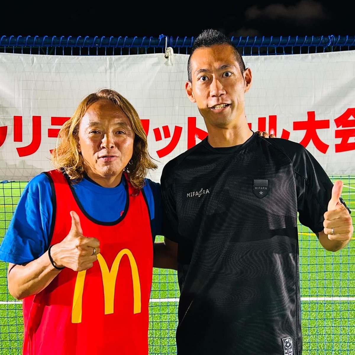 koheikikuchi753's tweet photo. 今夜は北澤豪さんプロデュースのドナルド・マクドナルド・ハウス支援チャリティーフットサル大会へ！

先日に人生初の肉離れをしたので、プレーはほんの少しにしましたが、初年度から参加しているこの大会に今年も出れて嬉しく思います😊

ドナルド・マクドナルド・ハウスのHP https://t.co/qQRYj1TH8E https://t.co/9V8uHlU3U1