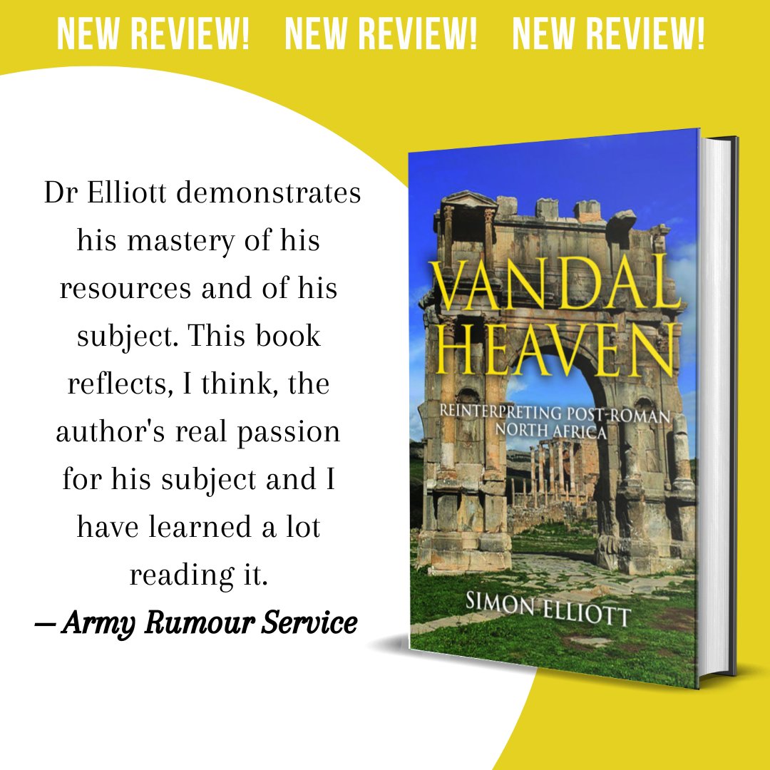 Script_Military's tweet photo. VANDAL HEAVEN by @SimonElliott20
Now at 20% off https://t.co/V718vVF2Ce
Read it in full https://t.co/KaVN9lih8R
#TheVandals #postromans #northafricanhistory #postroman #romanafrica #postromanafrica #romanempira #byzantinehistory #simonelliott #ancienthistory #AncientMilitary https://t.co/KqZR8HjJBv