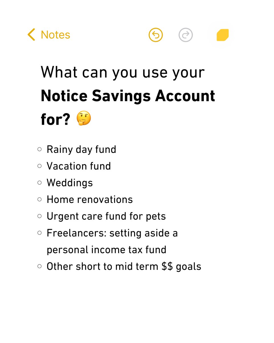 The possibilities of what you could use your new Notice Savings Account are virtually endless 💰🎯​

eqbank.ca/personal-banki…

#PersonalFinance #NoticeSavingsAccount #HighInterestSavings