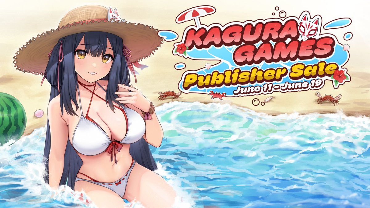 KaguraGames's tweet photo. We're giving away $20 USD Steam Credit and our games to celebrate the Publisher Sale! 🥰

All you have to do is:

① Follow us @KaguraGames
② Retweet this tweet!
③ Enter the giveaway at https://t.co/rddqUxDUDm

Steam Sale: https://t.co/Mfd0L08eFJ
Store: https://t.co/ANs4bJ7pLR https://t.co/fvGuUGuxf0