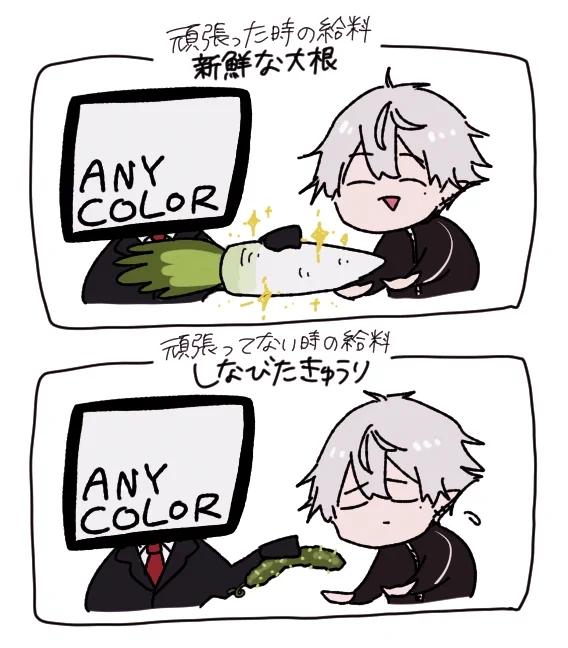 給料 #KuzuArt 