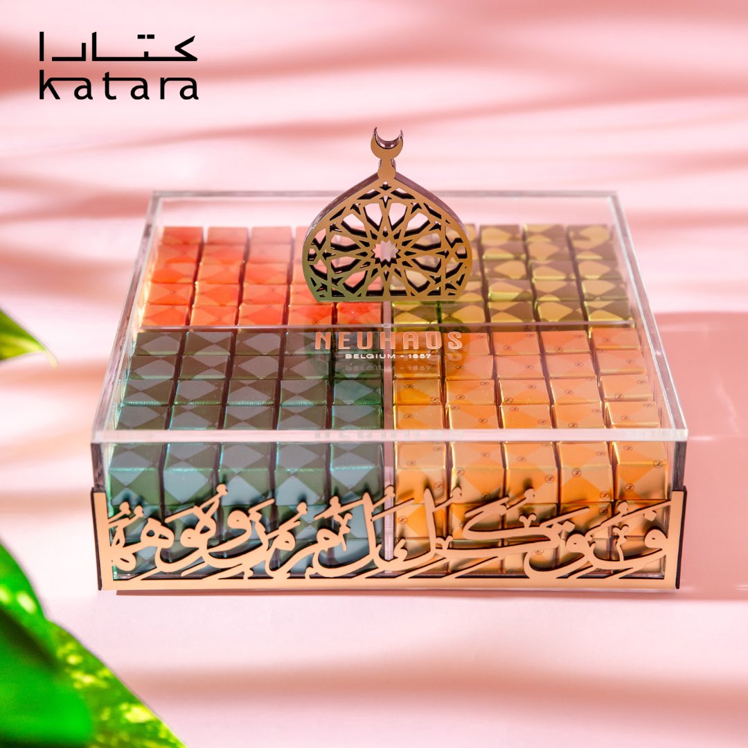 kataraqatar's tweet photo. Discover #EidAlAdha boxes filled with the best chocolate pieces #Neuhaus in #SNAN_Food_Hall, at #21HighSt - #Katara
For more information, please call 55400479
@21highst_katara @neuhausqatar
#Qatar #Doha #Neuhaus #belgianchocolate #21highst_katara #katara #snanfoodhall #snan https://t.co/JiSD0mNZkp
