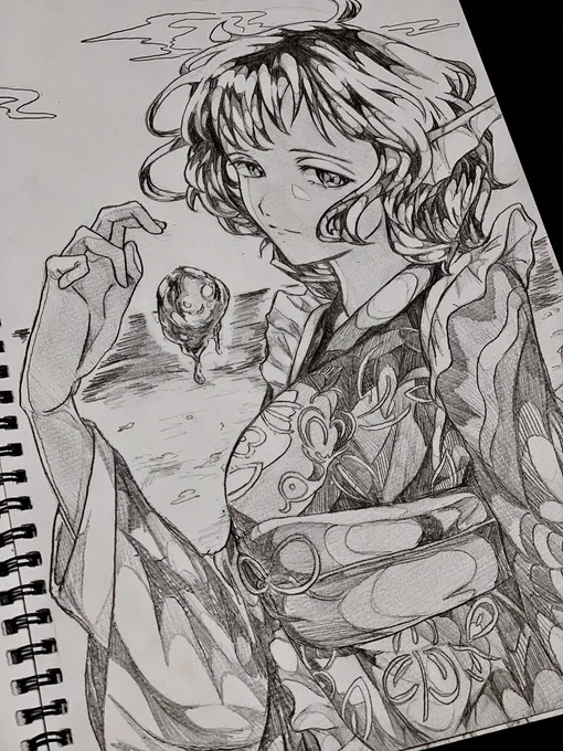 69日目
わかさぎ姫
 #東方Project 
