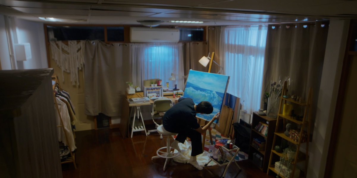 GMMTV's tweet photo. วาดรูปดอกไม้ที่เค้าให้ลงภาพวาดแบบนี้แปลว่าเขาก็เป็นส่วนนึงของชีวิตแล้วใช่มั้ย 

#WeAreSeriesEP11
@phuwintang https://t.co/G6iBvxq6X0