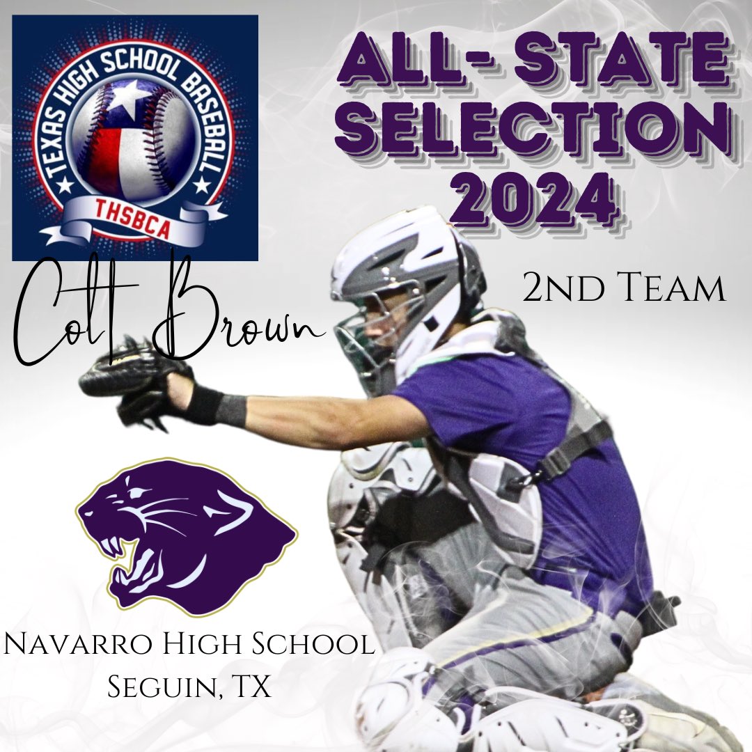 Colt_Brown45's tweet photo. Thank you 🙏🏼 @THSBCA 
@utahjones56 @NHSpantherBsb @4ATxHsBaseball https://t.co/xM95gsGnax
