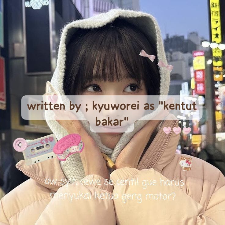 hai buat yang suka baca au, yu mampir ke au yang ku buat 🤗
link : vt.tiktok.com/ZSYApLqDt/
kalo suka bisa like, follow, sama komen "lanjut kaa" makasih.🧚🏿💨

#alternateuniverse #jangkku #wonyoung #sunghoon #ive #ENHYPEN