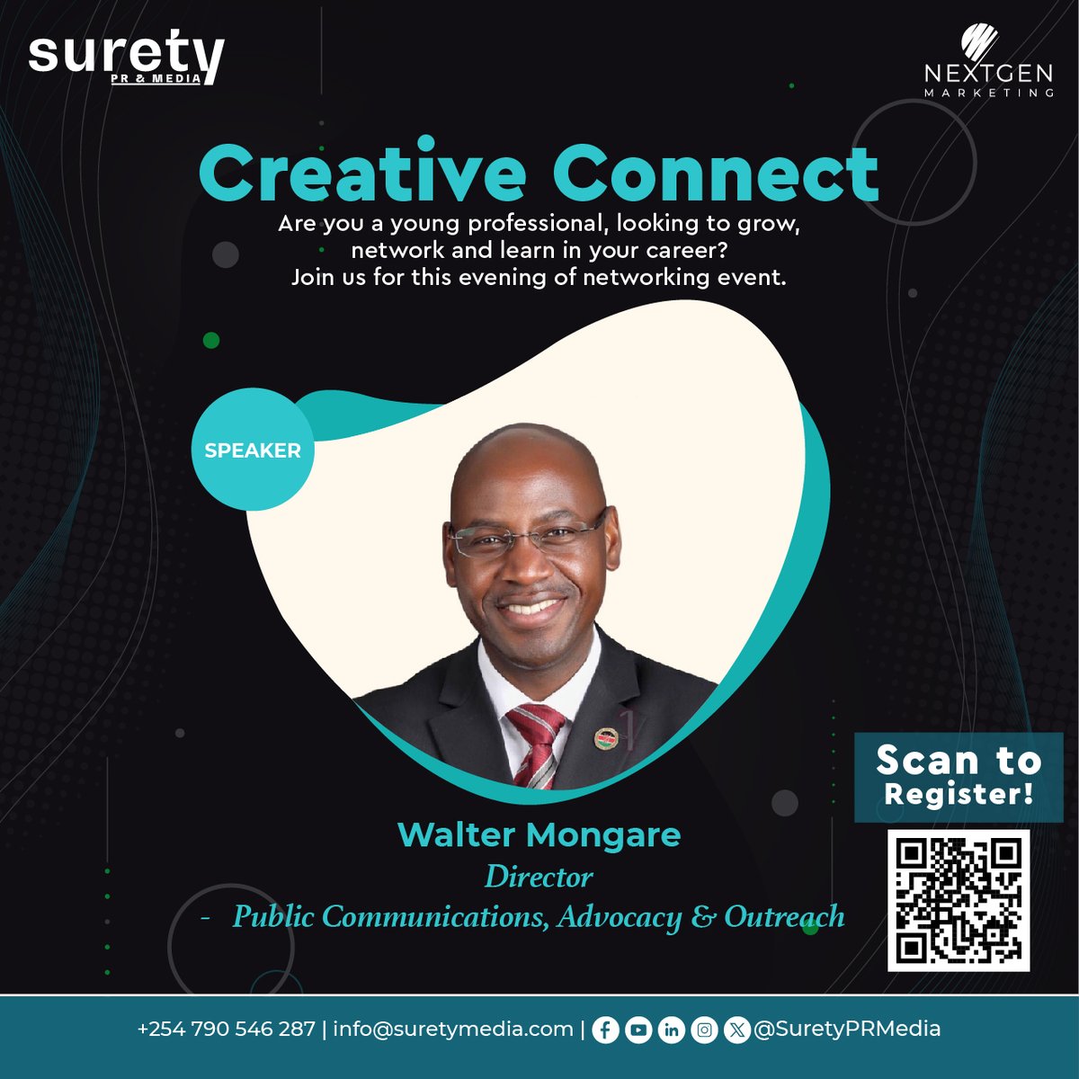 PrSurety's tweet photo. Come let us experience this together on 20th June 2024 for our Creative connect networking event. Comment and receive the registration link. Damages 2500/= https://t.co/vvvIAKb0ff