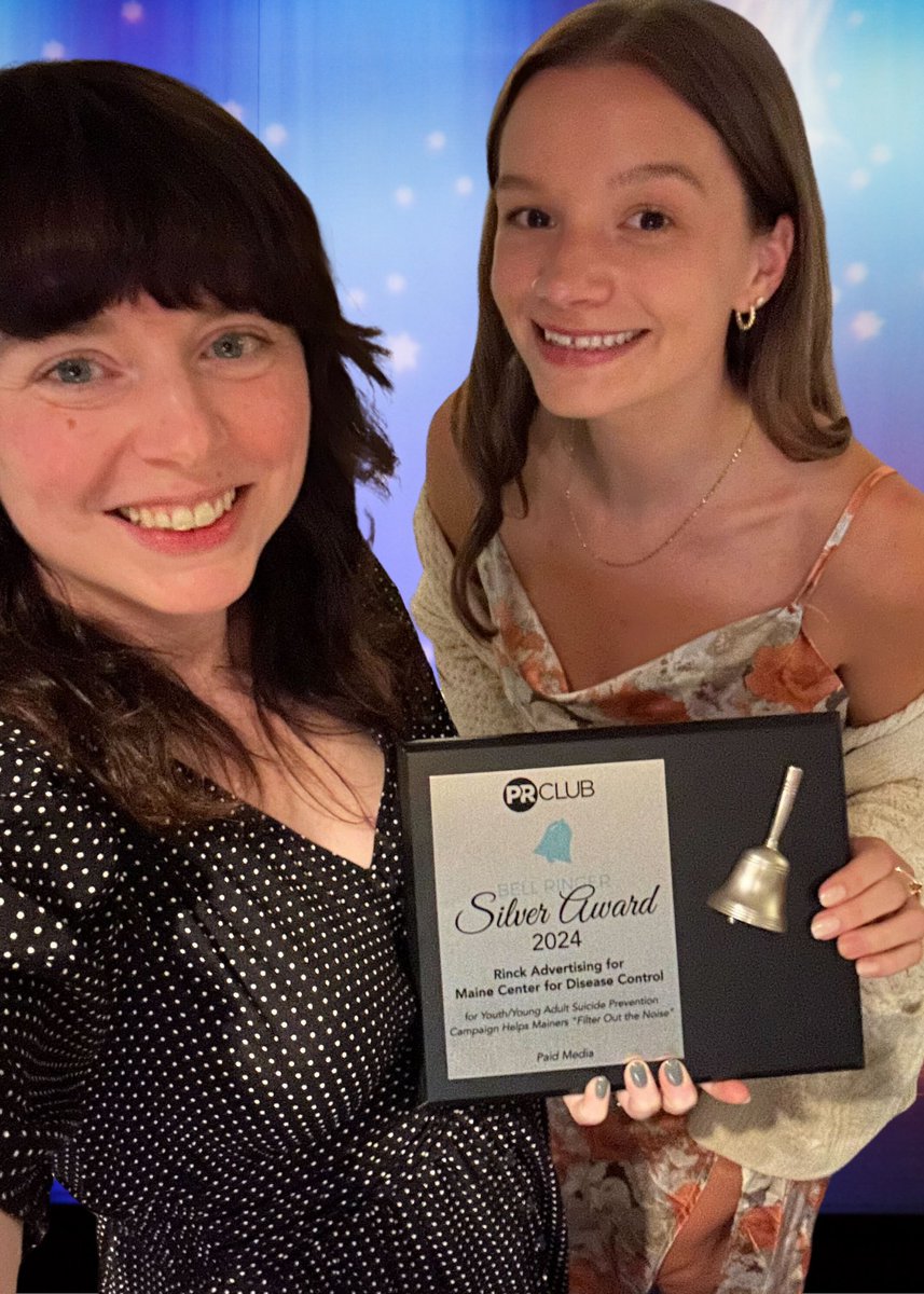 We're thrilled to be celebrated for our outstanding campaigns with Maine CDC! It's an honor to make a positive impact through our work. 🌟Read more: bit.ly/4bWIxBh  #TeamRinck #AdvertisingExcellence #CommunityImpact #publicrelations #awards #advertising #marketing