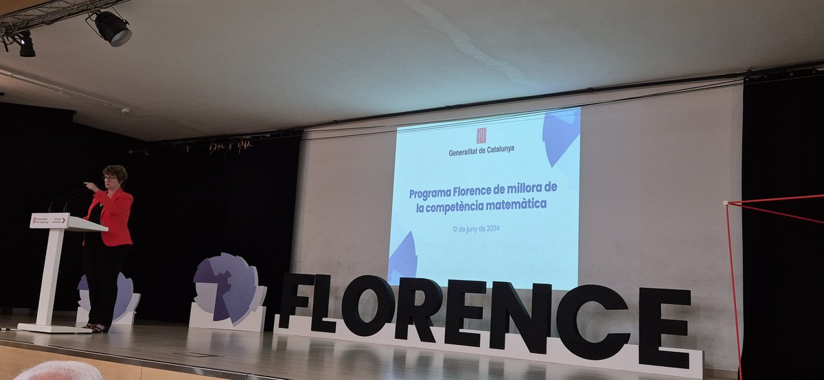 PiGaOt's tweet photo. Presentació del programa Florence de millora de la competència matemàtica del @educaciocat
Comparteix @AnnaSimo:
- mesura per l'equitat 
- assoliment de la competència matemàtica 
- compartir diagnosi de necessitats 
- coneixement de les eines https://t.co/tEJzjQ4uLq
