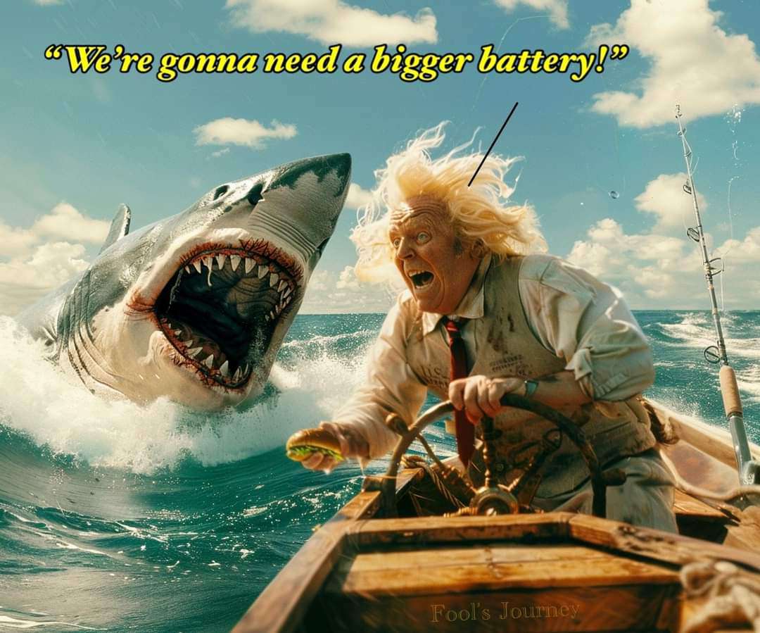 TonyMichaelsPod's tweet image. "I changed my miiiiiiiiiiiiiiiiind!! I don't want the shaaaark! Oh shit, I should have brought a second diaper" - #Donvict Trump, probably.