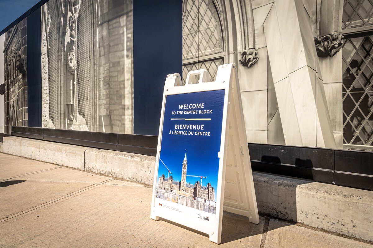 PSPC_SPAC's tweet photo. Another year, another successful #DoorsOpenOttawa! Thanks to everyone who came to visit us. We hope you enjoyed seeing the #CentreBlock construction site. See you next year! #ParliamentHill https://t.co/iHI7CZrVVL