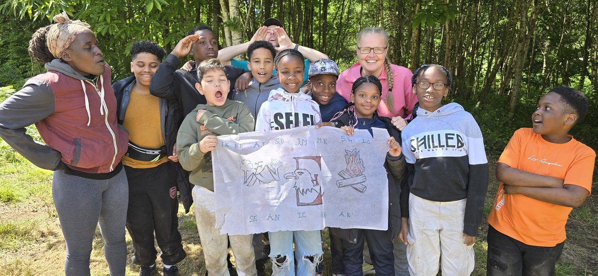 holytrinityse23's tweet photo. What a wonderful time our Year 6's had with @BushcraftOnline it was an experience we won't forget! Thank you to our camp leader Jay and our tribe leaders Sacha and Charlie!
#Eagles #Hawks #PenshurstPlace https://t.co/hqJTUHY5Cd