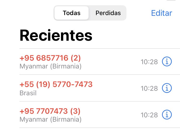 GloriaBaileC's tweet photo. Oye en serio que se hace para no seguir recibiendo llamadas del extranjero??? El otro día Irán, ahora Birmania y Brasil 🤦🏻‍♀️🙄 @SERNAC @MTTChile @entel_ayuda #noalasestafastelefonicas #RT https://t.co/a3XFcfX5FZ