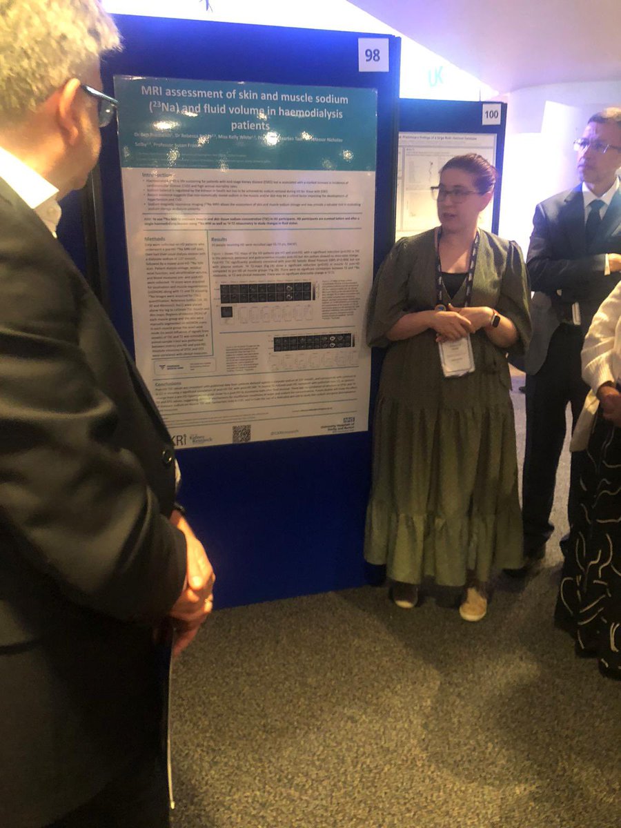 Really great poster sessions so far in #UKKW24 - a few snaps from Derby Renal team ⭐️