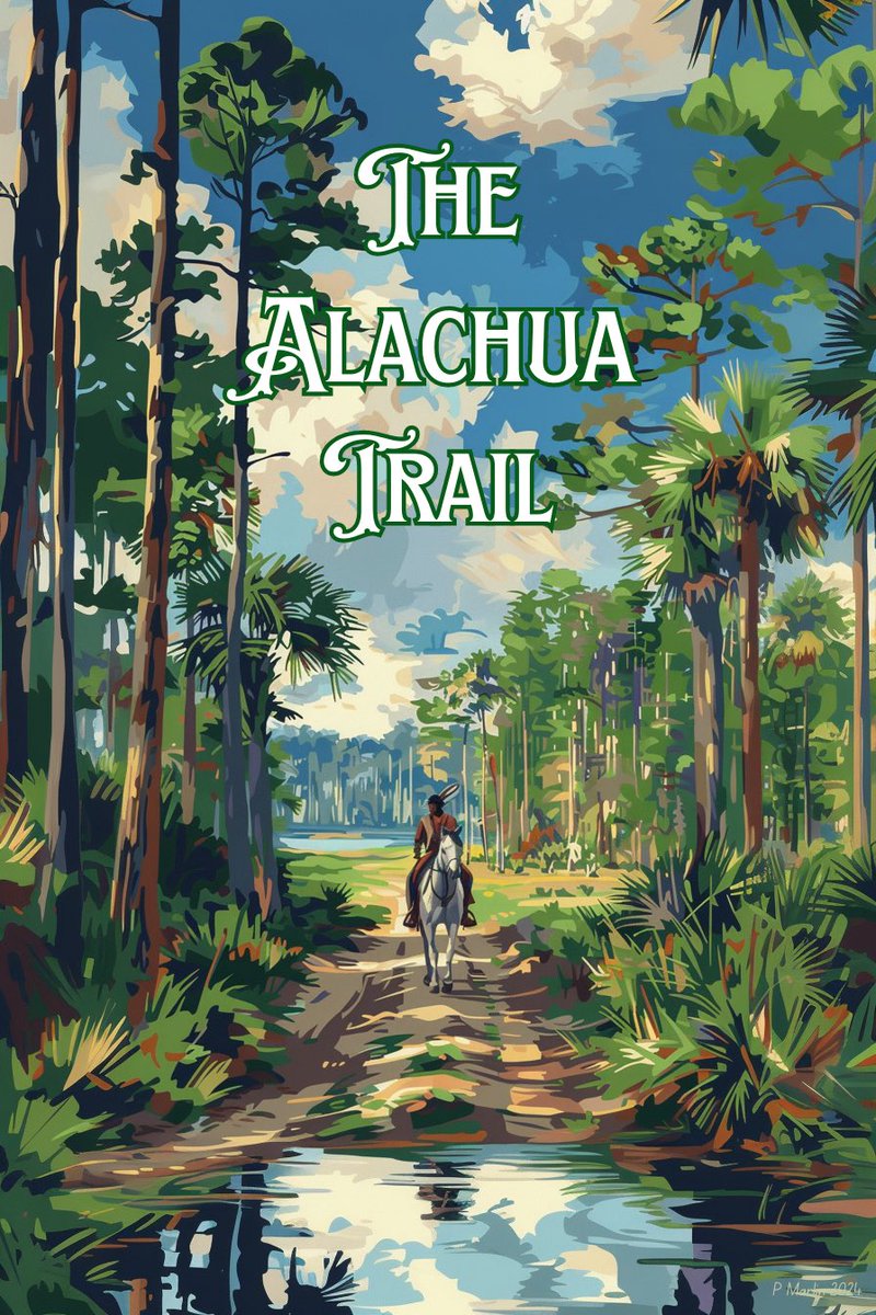 zgator66's tweet photo. I’ve created a series of posters / prints that are associated with my recent research into the #AlachuaTrail. These digital download prints are available ($) at https://t.co/2tW0Twj4Nd / https://t.co/5tgDYMCCsU #FLhistory https://t.co/9gDJfBzlgn