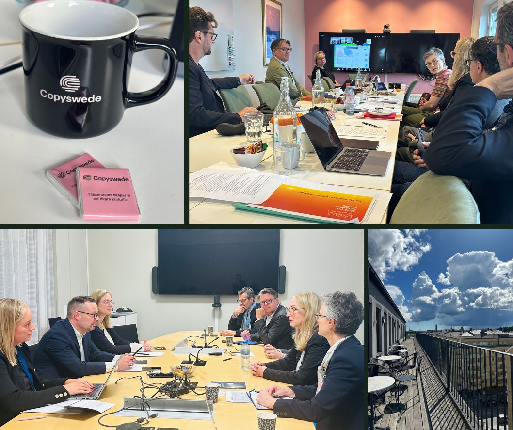 🙏 Many hanks to <a href="/Copyswede/">Copyswede</a> for hosting the SAA Board for two intense days of meetings, 

including with the 🇸🇪 Ministry of Justice to discuss #copyright, remuneration and AI and a great visit at the Contemporary Museum of Photography, Art &amp; Culture!

#WeLoveAuthors