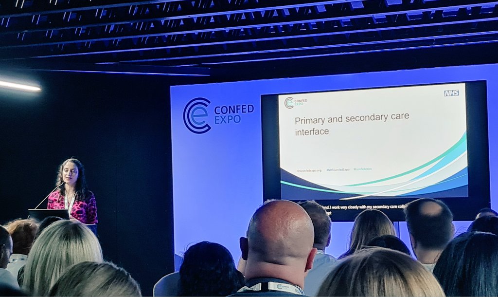 Viren Mehta (@thevoltmeter) on Twitter photo #NHSConfedExpo day 1. Full house at session on Primary-Secondary Interface led by the brilliant <a href="/KirenCollison/">Dr Kiren Collison</a>, demonstrating how much everyone is seeking solutions to this issue. <a href="/ConfedExpo/">NHS ConfedExpo</a> <a href="/GM_PCB/">Greater Manchester Primary Care Provider Board</a> <a href="/NHSConfed/">NHS Confederation</a> <a href="/ViaductCare/">Viaduct Care</a> #NHSConfedExpo day 1. Full house at session on Primary-Secondary Interface led by the brilliant <a href="/KirenCollison/">Dr Kiren Collison</a>, demonstrating how much everyone is seeking solutions to this issue. <a href="/ConfedExpo/">NHS ConfedExpo</a> <a href="/GM_PCB/">Greater Manchester Primary Care Provider Board</a> <a href="/NHSConfed/">NHS Confederation</a> <a href="/ViaductCare/">Viaduct Care</a>