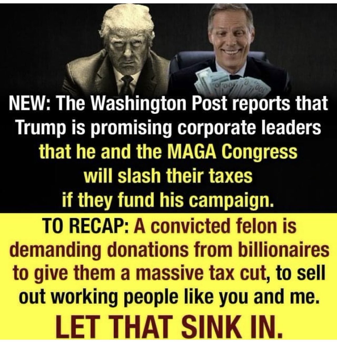 DixieDroo's tweet photo. @realDonaldTrump DJT is crooked AF…So are the people who support him for a “kick back,” they are also just as dumb. He didn’t pay his taxes, his contractors, and his debts. He is as broke as his promises, they are all just sore losers.
#RepublicanBootlickers #MAGAmorons https://t.co/1gHGgLskvj