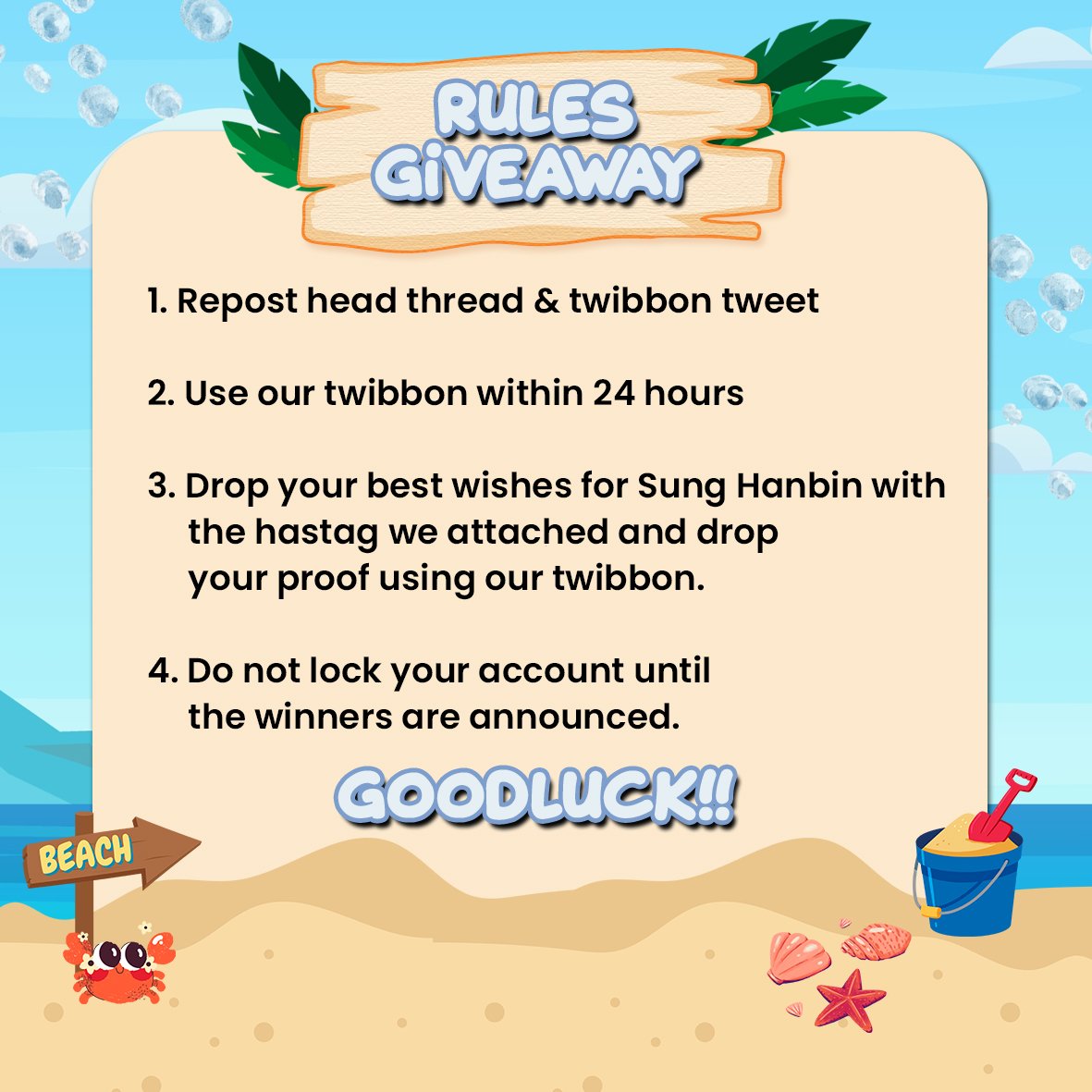 ⠀   

𝐈n order to make this 𝗕𝗶𝗿𝘁𝗵𝗱𝗮𝘆 𝗖𝗲𝗹𝗲𝗯𝗿𝗮𝘁𝗶𝗼𝗻 more exciting, we are o͟f͟f͟e͟r͟i͟n͟g͟ a special 𝒈𝒊𝒗𝒆𝒂𝒘𝒂𝒚 that you can receive by fulfilling specific requirements. Take a look at everything listed in the pictures!

[x.com/kandanghanbin/…]

⠀⠀⠀⠀