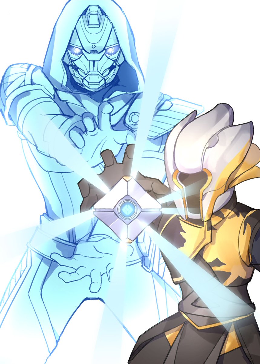 If Cayde became light and entered my ghost, will I get to see this?#Destiny2art #Destiny2AOTW