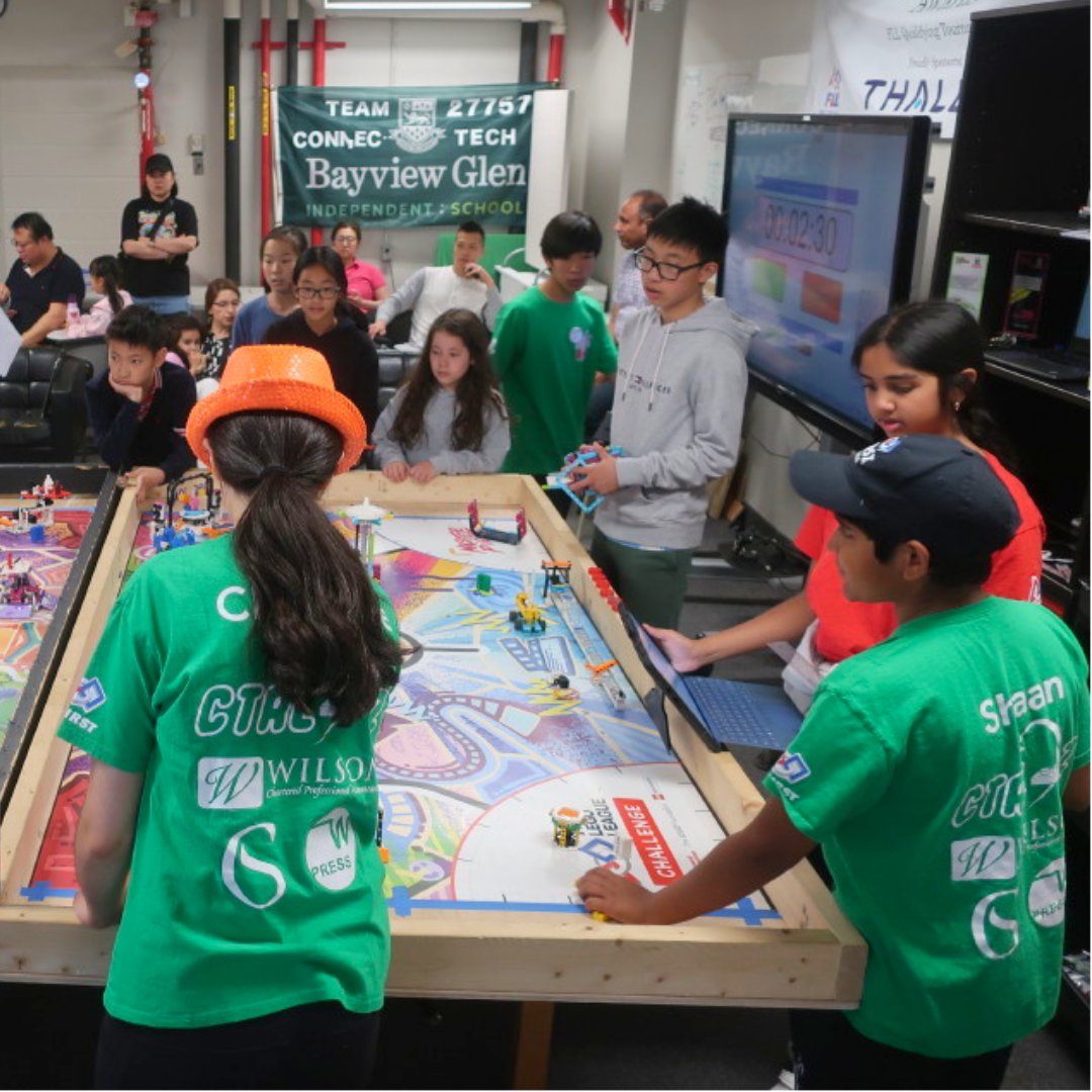 bayviewglen's tweet photo. This weekend marked a successful end-of-year tournament for the Spring FLL, capping off Bayview Glen's most successful Innovation and Robotics FLL year yet! 
#BVG2024 #BVGLeadingEdge #BVGPrep #BVGLower #BVGPrepSchool #BVGLowerSchool https://t.co/jIRE1lNr4E https://t.co/irLYy9SX1b