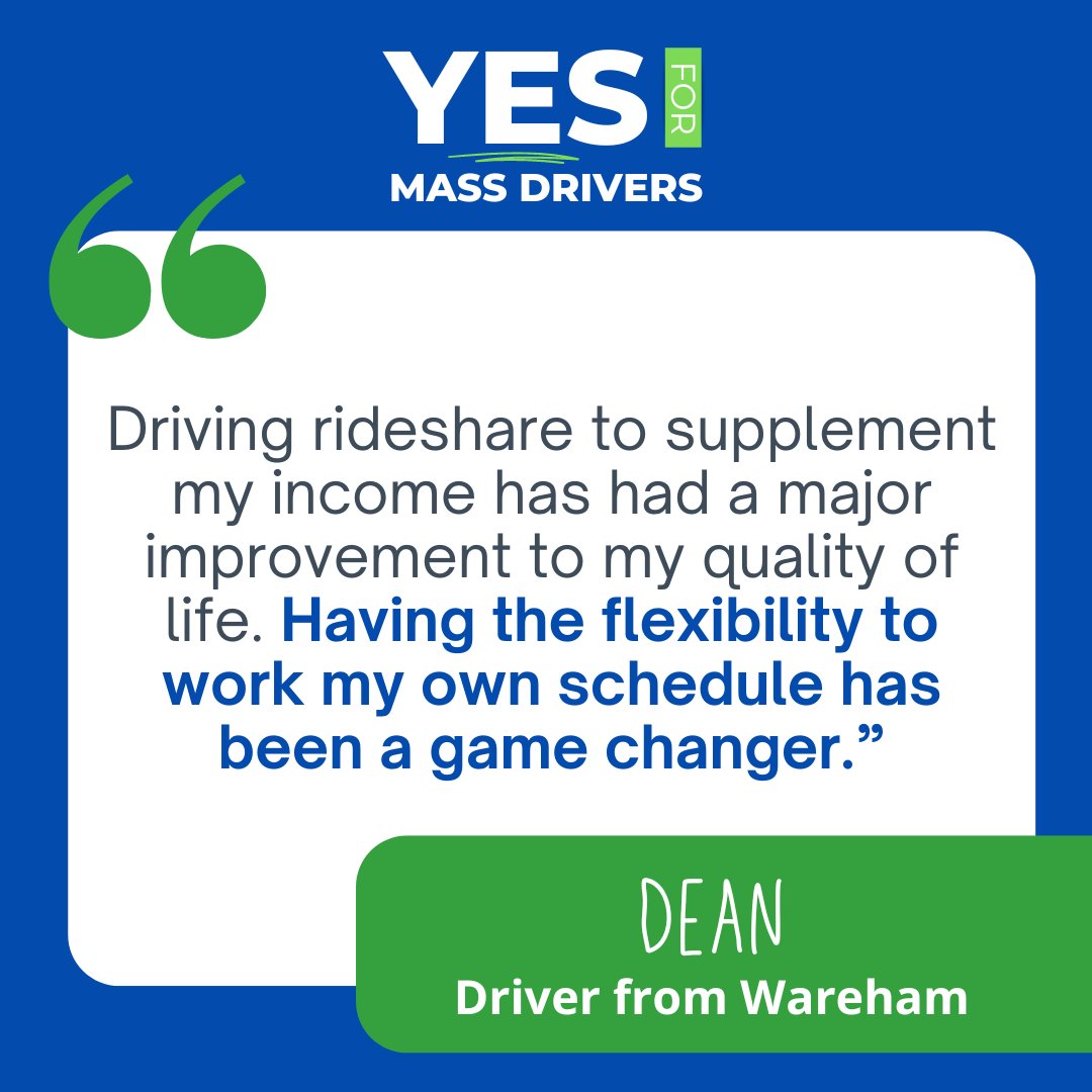 Dean says that independence is the main benefit of being an app-based driver. Let’s keep it that way! #mapoli