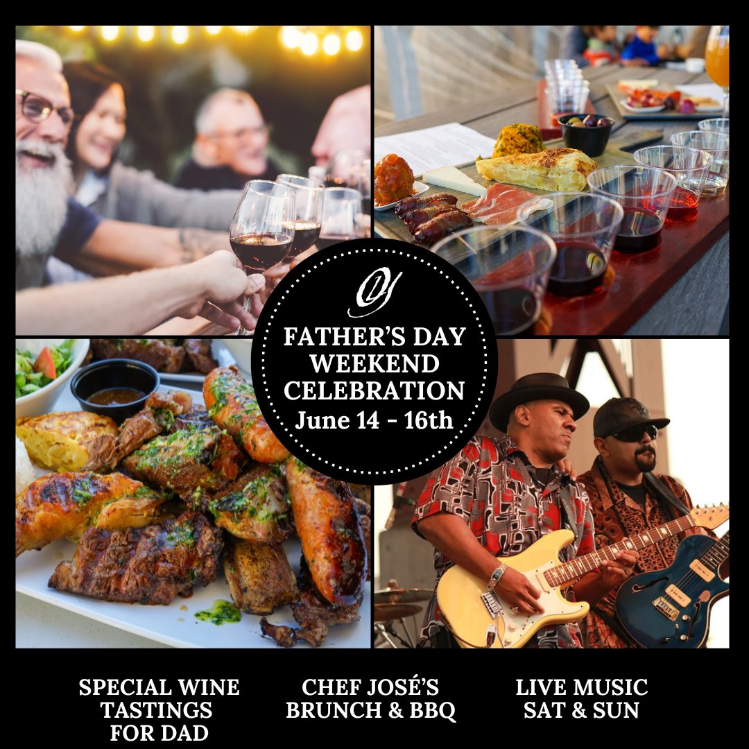 Make this Father's Day one to remember!
Join us for a day filled with BBQ, Brunch, LIVE Music,
and a complimentary tasting specially designed for
Dad!🔔 Reservations are recommended to ensure you don't miss out on this busy weekend.
exploretock.com/oldyorkcellars/

#FathersDay #WineryFun
