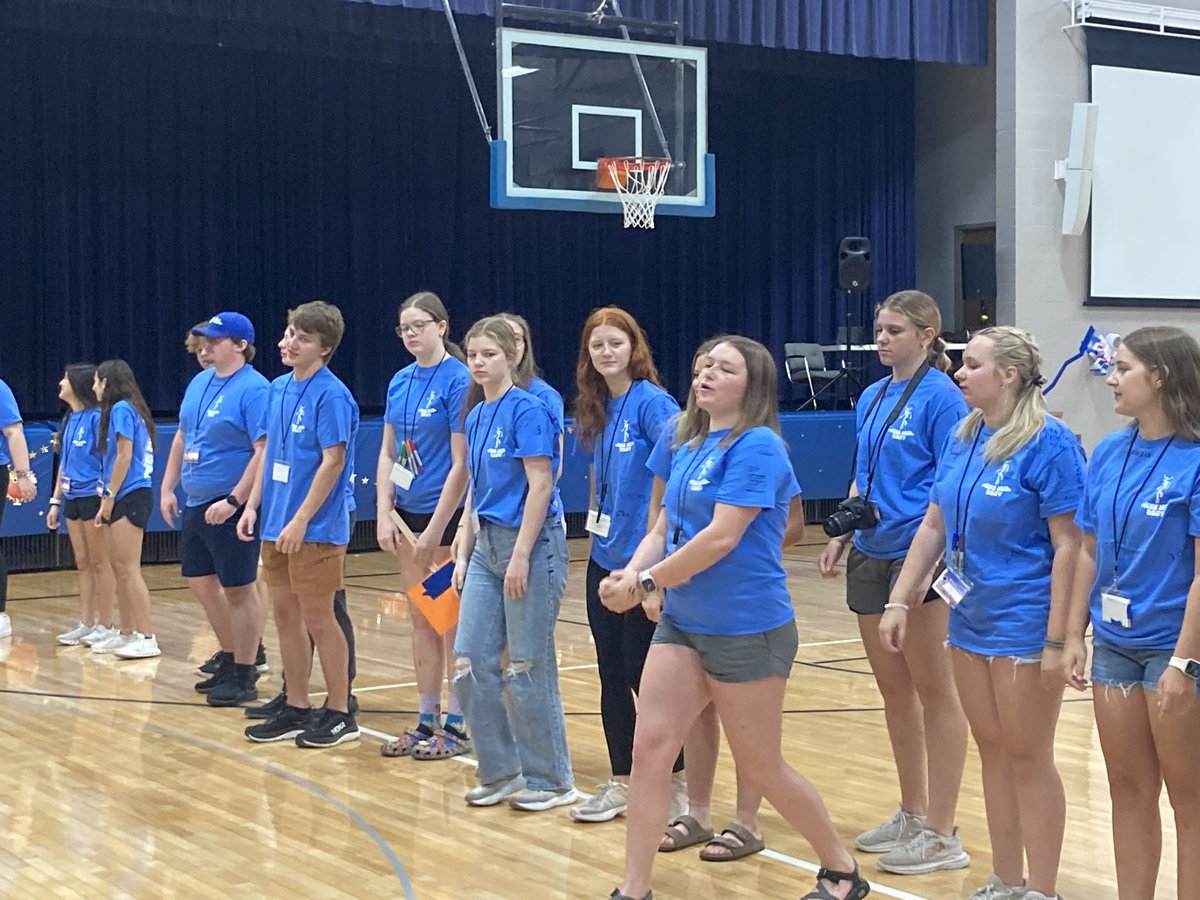 dchssander's tweet photo. These students attended June Jam at SCC Milford to gain leadership skills, meet new friends and had some fun.  Ava &amp; Justine helped organize the 3 day camp.  @DC_Scouts @dchssander https://t.co/CzeZmUpprx