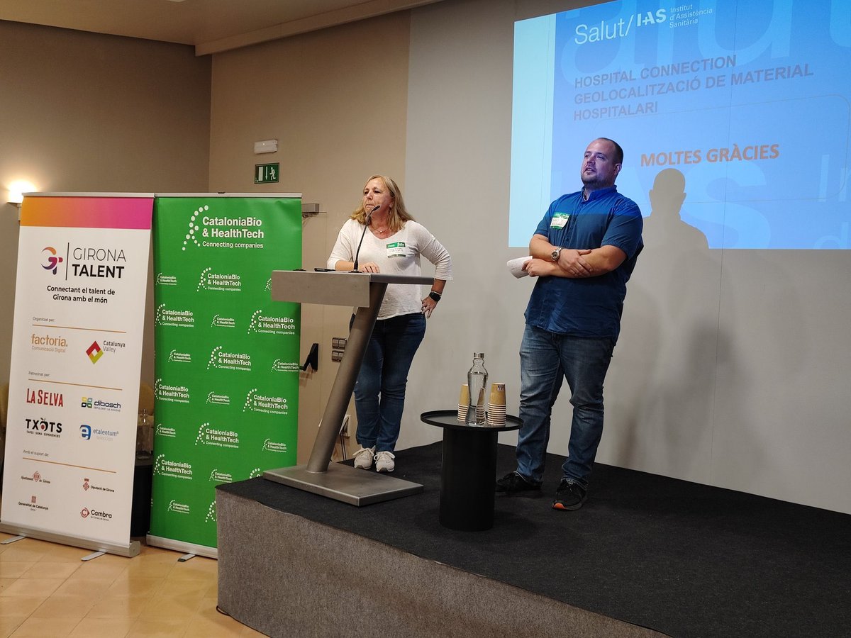 iasgirona's tweet photo. 🔝Avui es duu a terme a la Farinera Teixidor de #Girona la sessió Hospital Connection de @CataloniaBioHT dedicada a #ICSGirona i #IASGirona 
 
🔎 La reunió permet donar a conèixer diferents reptes i necessitats clíniques identificades per part dels professionals  👩‍⚕️👨‍⚕️#Innovació https://t.co/jbolUew8jr