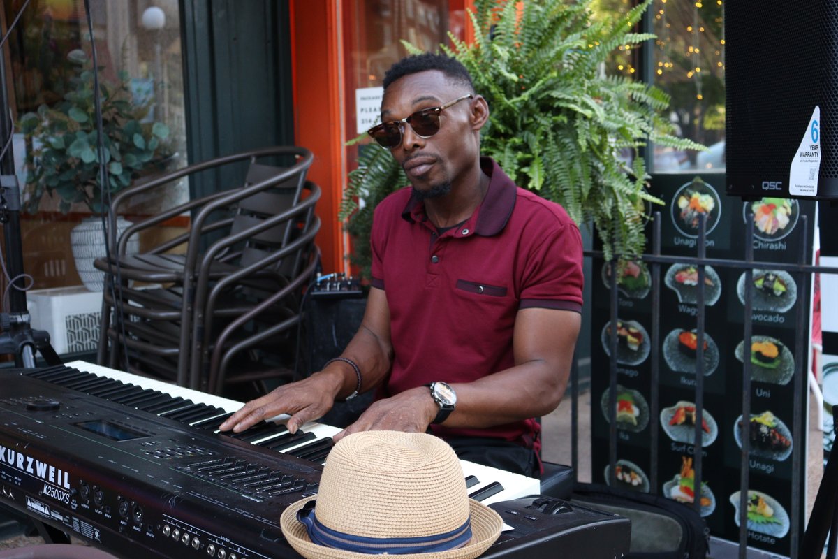 Join us at the corners of Laclede and Euclid, where we will be bringing live music to the streets of the Central West End every Wednesday and Friday night from 6:00 PM to 9:00 PM.

Sip, shop, and stroll the neighborhood, all while enjoying the sounds of local, live musicians.