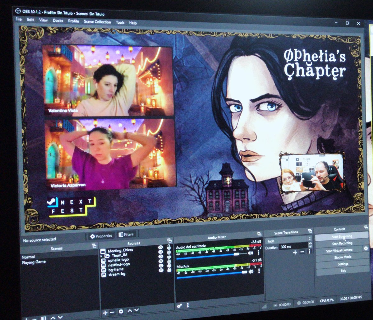 Chat with us LIVE today while playing the game!

Today, 06.12 at 12 AM CET (19HS ARG)
+ tomorrow, 06.13 at 8 PM CET (15HS ARG)

store.steampowered.com/news/app/24575…

#steamfest #indie #indiegame #indiegamedev #2dgame #game #gamedev #dev #adventuregame #pointandclick #redteargames
