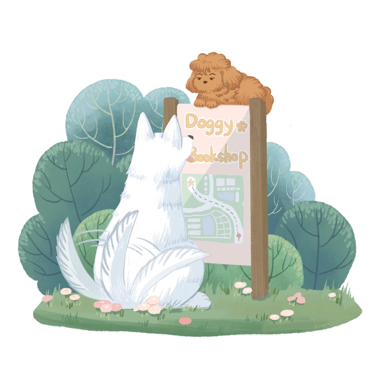 #태섭대만
#リョ三 
#sd宫三 
我想如果他们是两只狗
一起度过悠长的时光