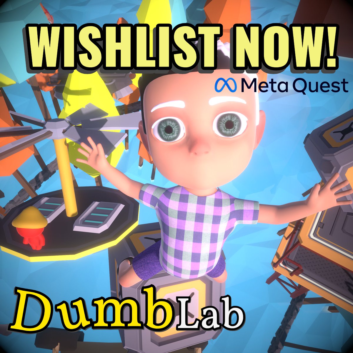 luminaryC_'s tweet photo. Thank you to the #VR community for all your support. 

We are extremely happy to announce that DumbLab is approved by meta (App Lab). 
We hope you will have a great time playing #DumbLab. 

WISHLIST NOW: https://t.co/j5TROPnpAJ 
#virtualreality #quest2 #quest3 https://t.co/L7WVWVfscy