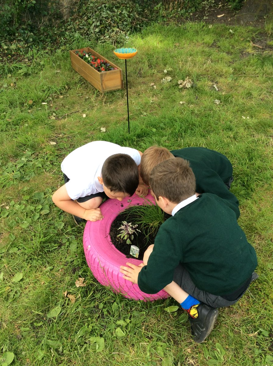 Congratulations to our competition winners, who helped design our new sensory garden. Thank you to Mrs Cameron and Gardening Club for their hard work organising the planters. The children have really enjoyed using this new area. :-)