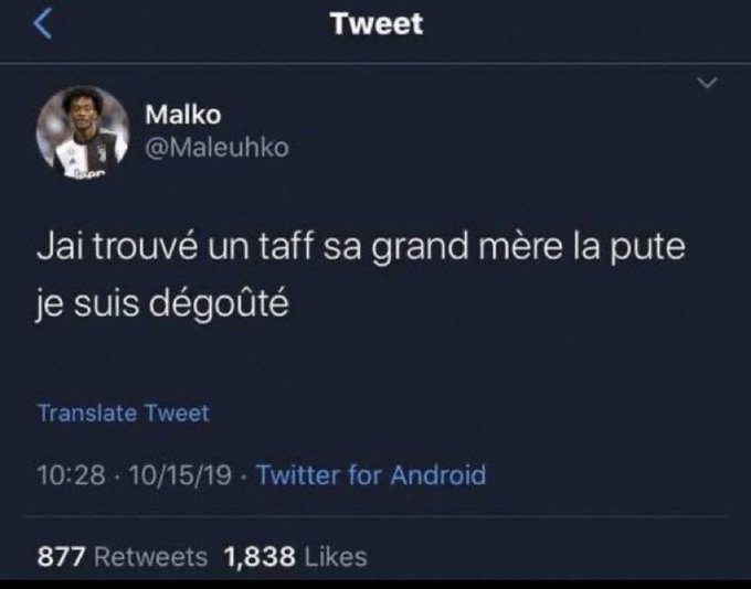 WinamaxSport's tweet photo. Maatsen quand il a reçu l'appel du sélectionneur : https://t.co/FxN3lxFjvB