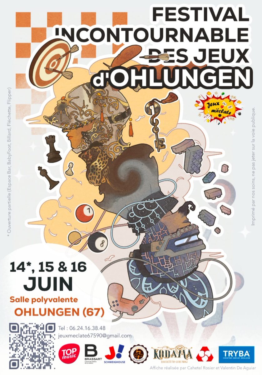 Multifaces_Ed's tweet image. Multifaces Editions sera sam 15 et dim 16 juin 2024 à Ohlungen, au Festival Incontournable du Jeu (salle polyvalente). On aura avec nous &quot;Minuit, Meurtre en Mer 2de édition&quot;, &quot;Alsa Ludo&quot; et le projet &quot;Modern Zoo&quot; à découvrir en avant-première. Ca vous dit ?