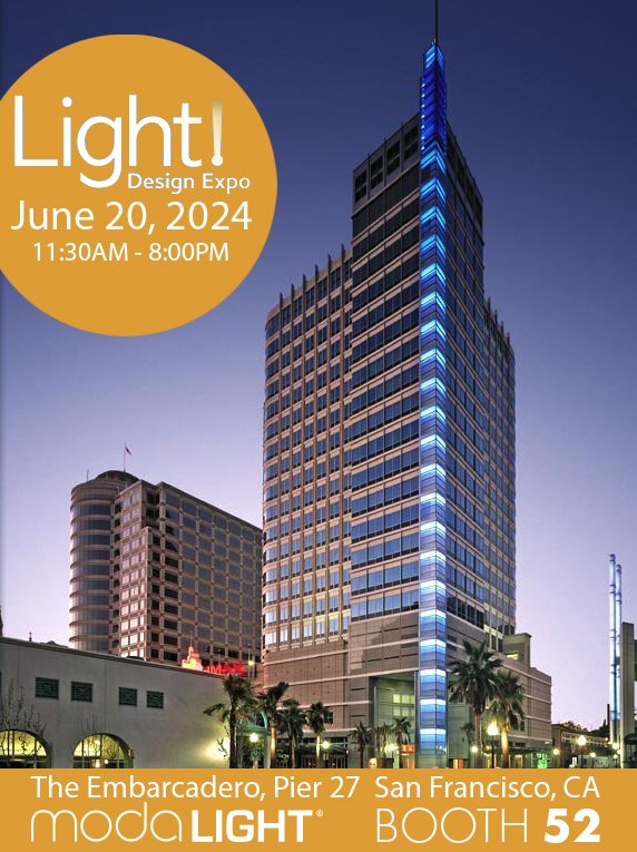 MODALight_US's tweet photo. Join us at the Light! Design Expo 2024 on June 20th in San Francisco! Discover the latest in architectural lighting, attend free seminars, and network with industry leaders. #MODALight #LEDLighting #ArchitecturalLighting #LinearLighting #CoveLighting https://t.co/WjYmXPvueG